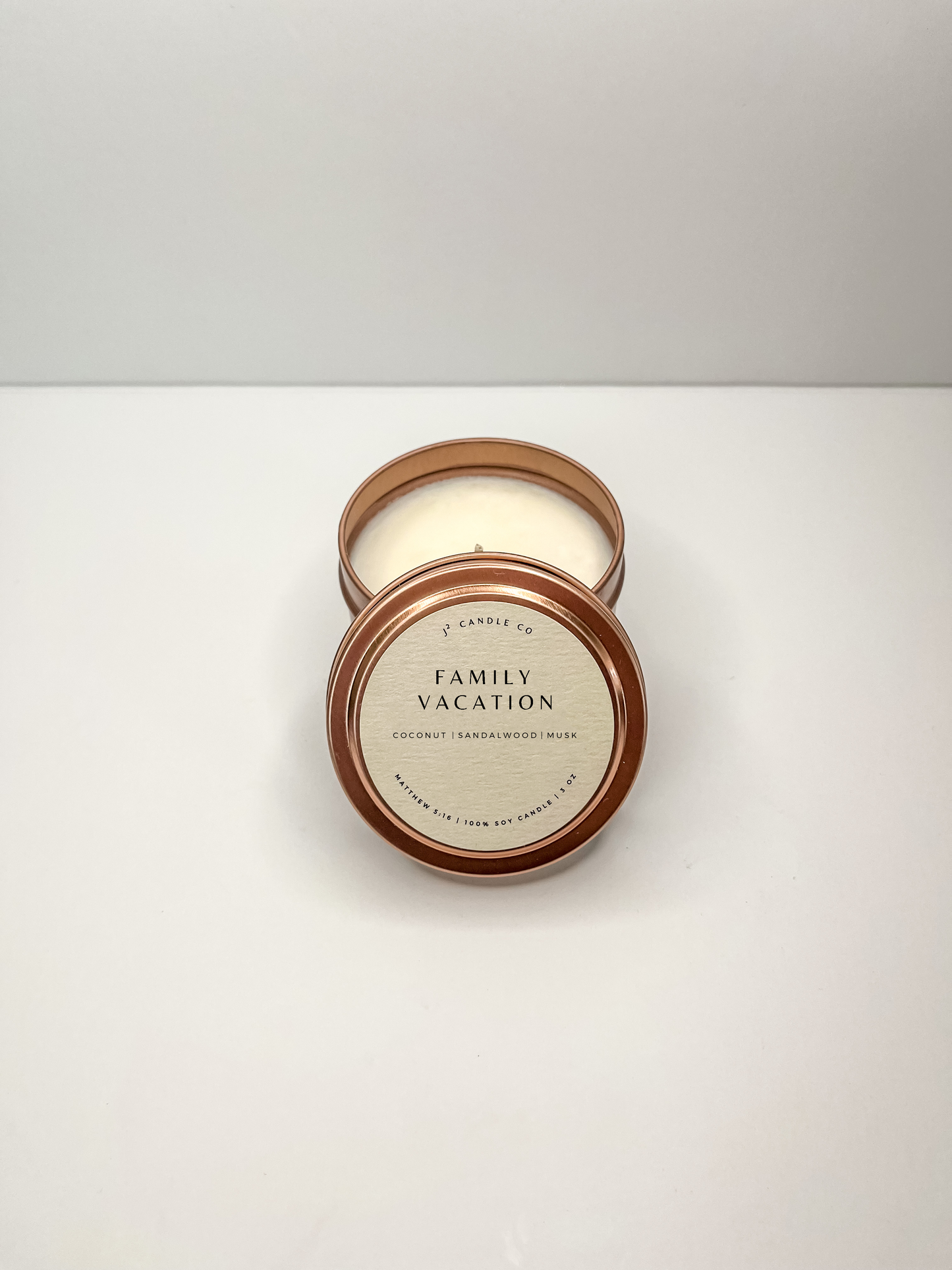 Family Vacation Candle