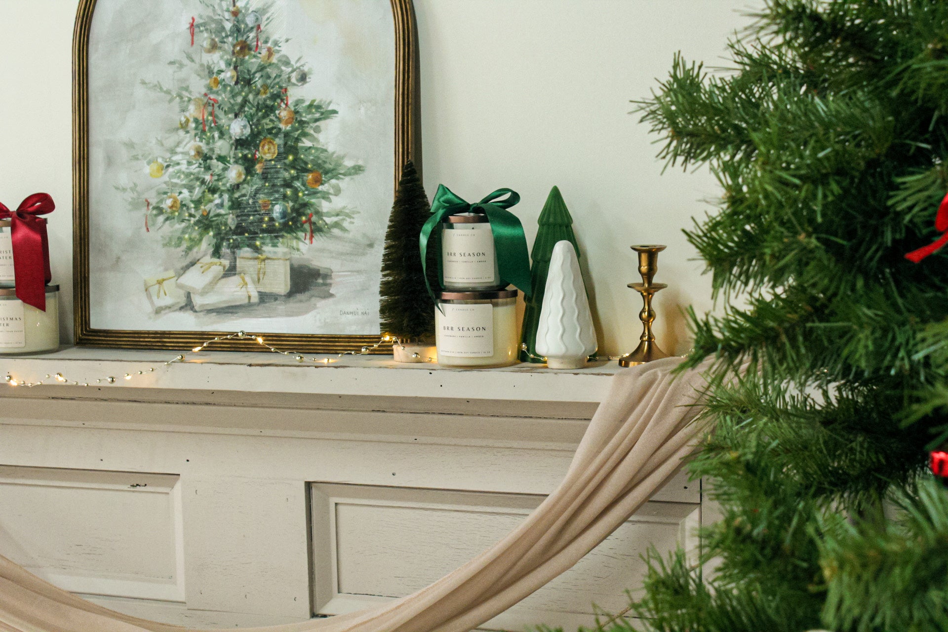 Christmas Candle - Cashmere, Vanilla, Amber 5