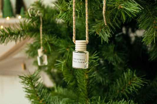 Christmas Tree Farm Car Diffuser - Balsam, Cedar, Pine Scent