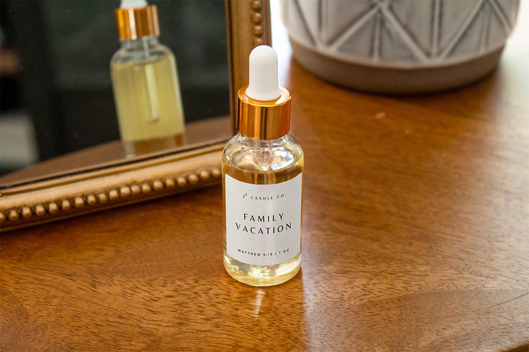 Beach inspired concentrated diffuser oil for electric diffusers with coconut, sandalwood, and musk