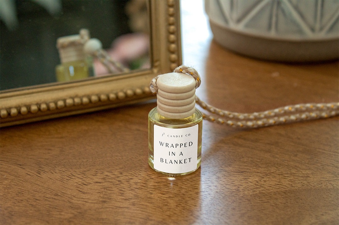 Wrapped in a Blanket Car Diffuser_Cinnamon_Chai Tea_Vanilla Bean